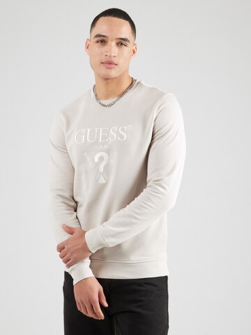 GUESS Свитшот 'BEAU' в Серый: спереди