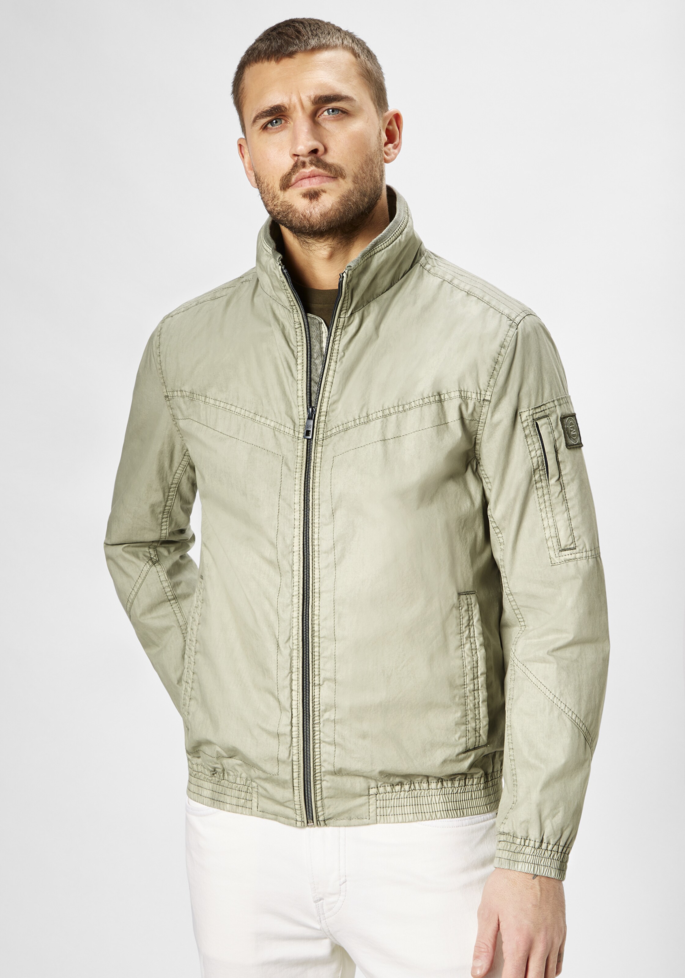 Männer Große Größen S4 Jackets Übergangsjacke in Grau - VT39183 Männer Große Größen S4 Jackets Übergangsjacke in Grau - VT39183