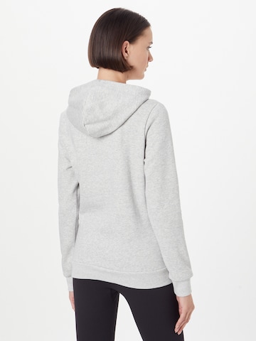 PUMA قميص رياضي 'ESSENTIAL Logo Hoodie' بلون رمادي