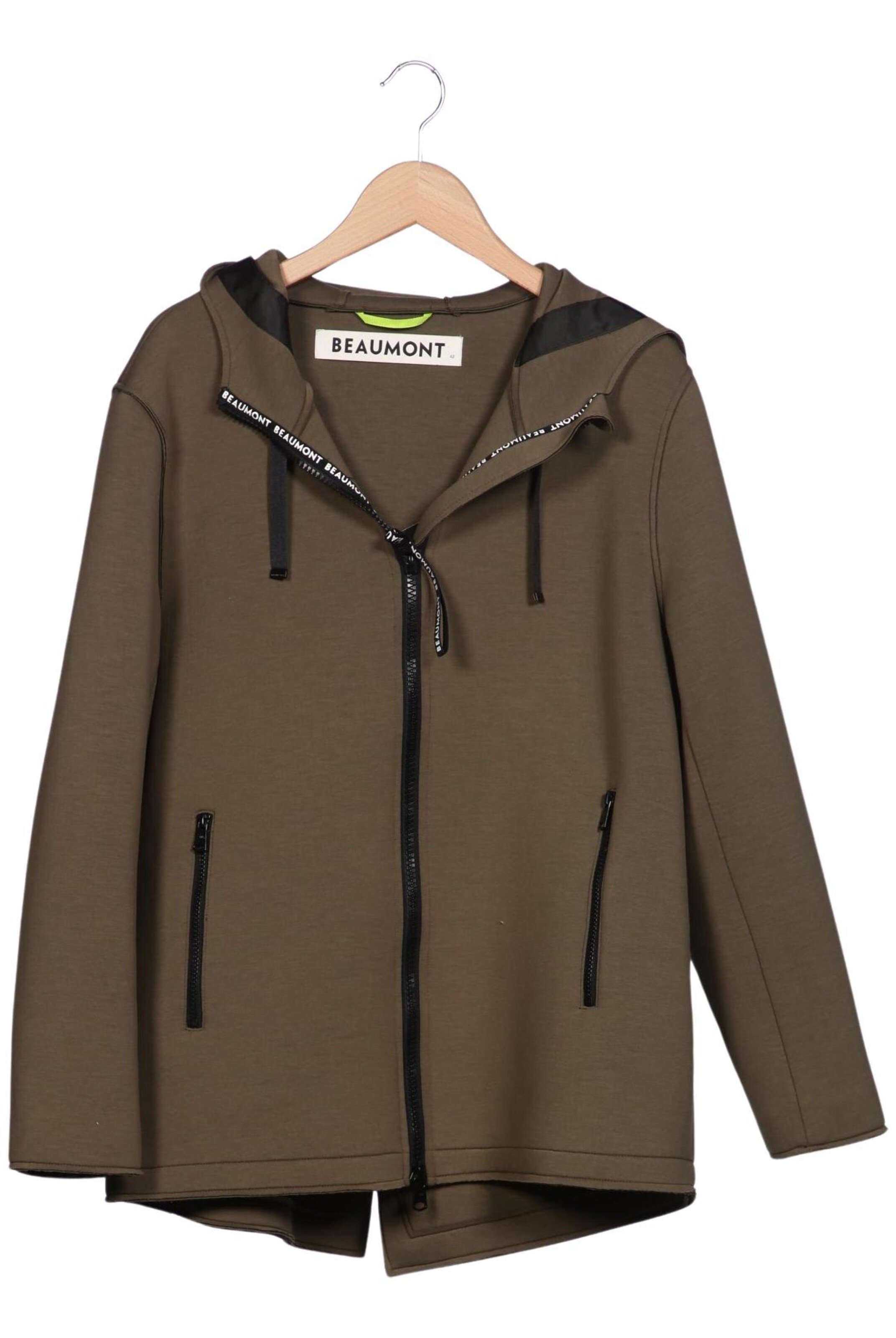 Beaumont Kapuzenpullover XL in Grün: Vorderseite