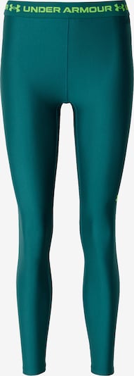 Pantaloni sport UNDER ARMOUR pe galben / verde smarald, Vizualizare produs