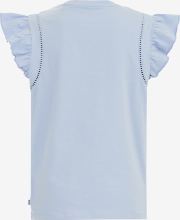 T-Shirt WE Fashion en bleu