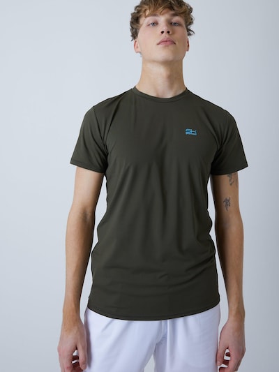 SPORTKIND Funktionsshirt 'Rundhals'‌‌‌‌‌‌‌ in khaki, Produktansicht