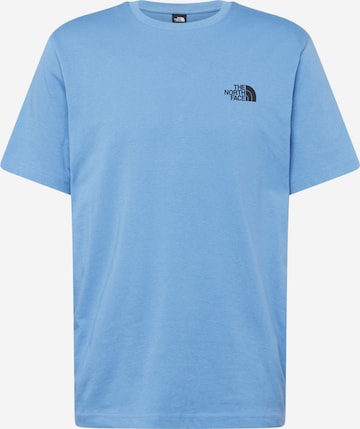 THE NORTH FACE T-Shirt in Blau: predná strana