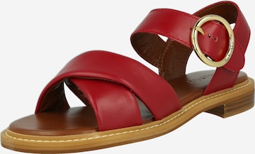 See by Chloé - Sandalias 'Lyna' en rojo: frente