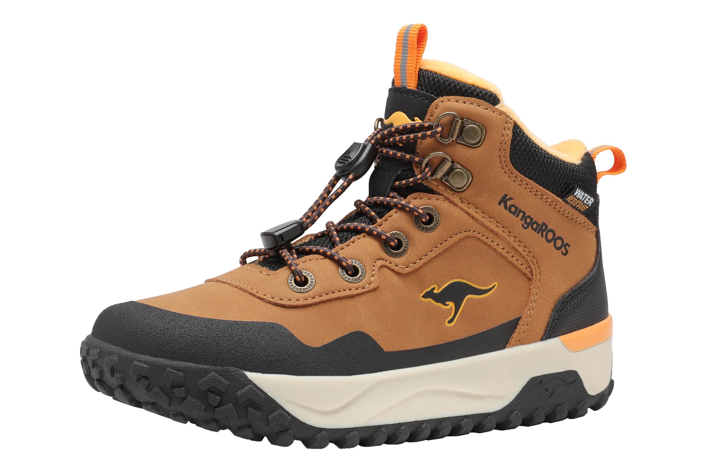 KangaROOS Boots in Braun: Vorderseite