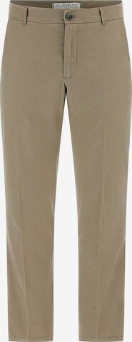 GUESS Slim fit Chino Pants in Green: front