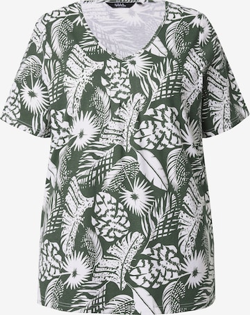 Ulla Popken Shirt in Green: front