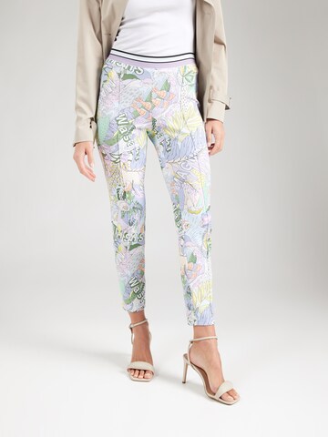 Coupe slim Leggings Marc Cain en violet : devant