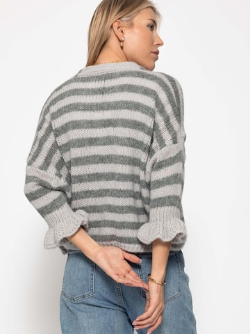 SASSYCLASSY Strickjacke‌‌ in Grau