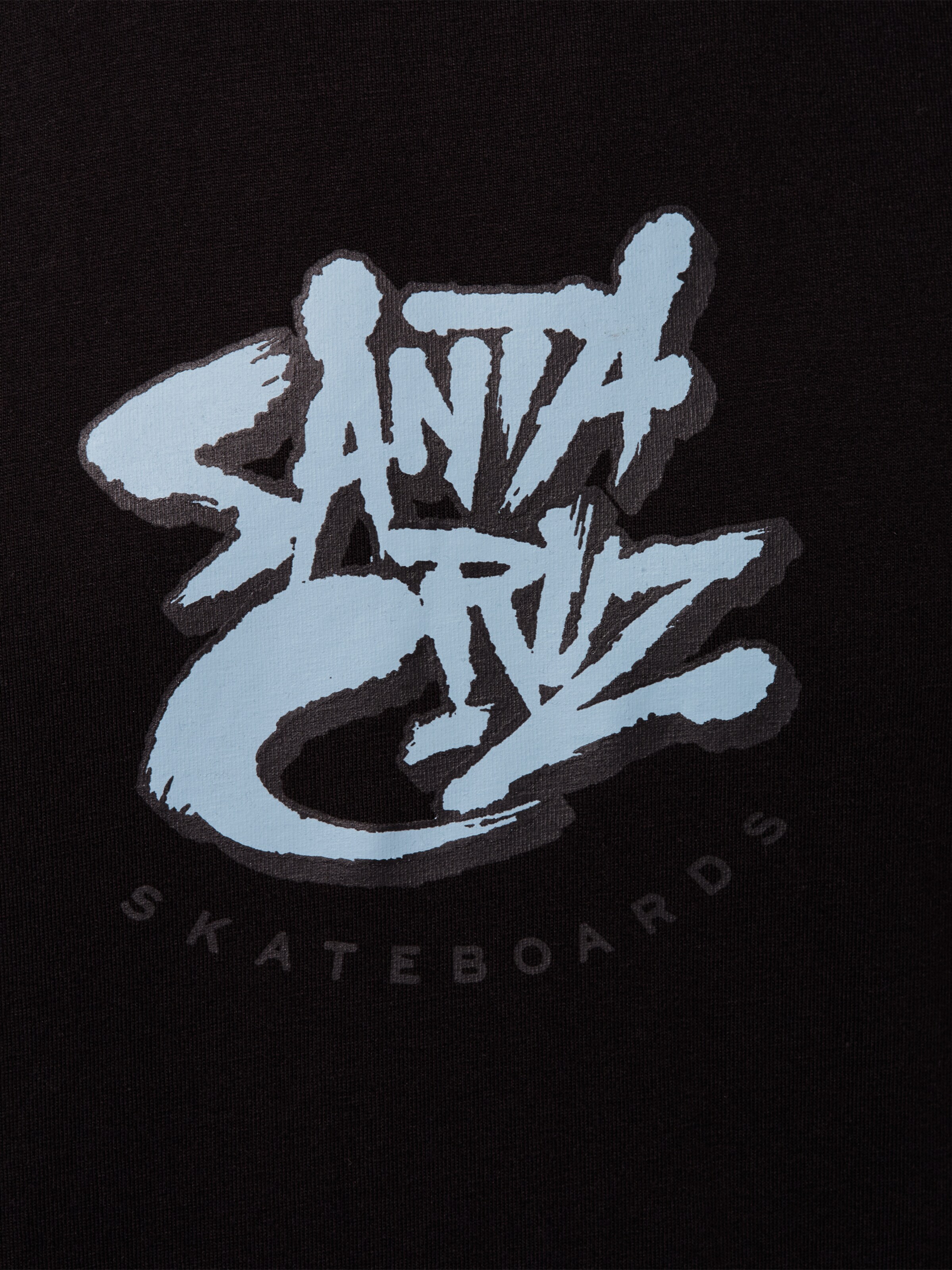 Santa Cruz Shirt in Zwart