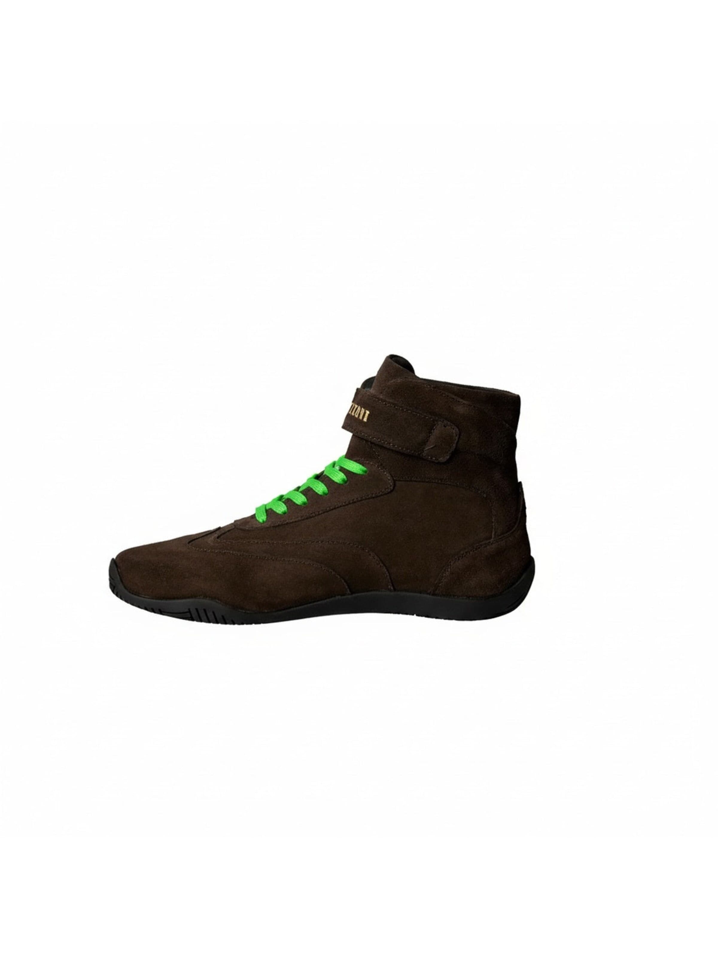 Yoxeone - Zapatillas deportivas altas en marrón