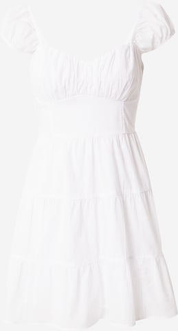 Robe d’été HOLLISTER en blanc : devant