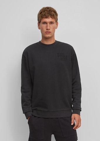 Felpa di Marc O'Polo DENIM in nero: frontale