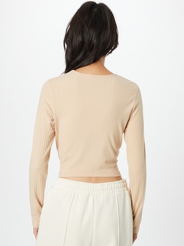 T-shirt 'Juna' ABOUT YOU en beige