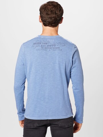 CAMP DAVID Shirt in Blau