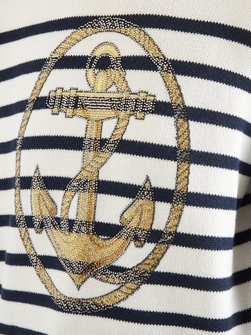 PRINCESS GOES HOLLYWOOD Πουλόβερ 'Anchor' σε λευκό