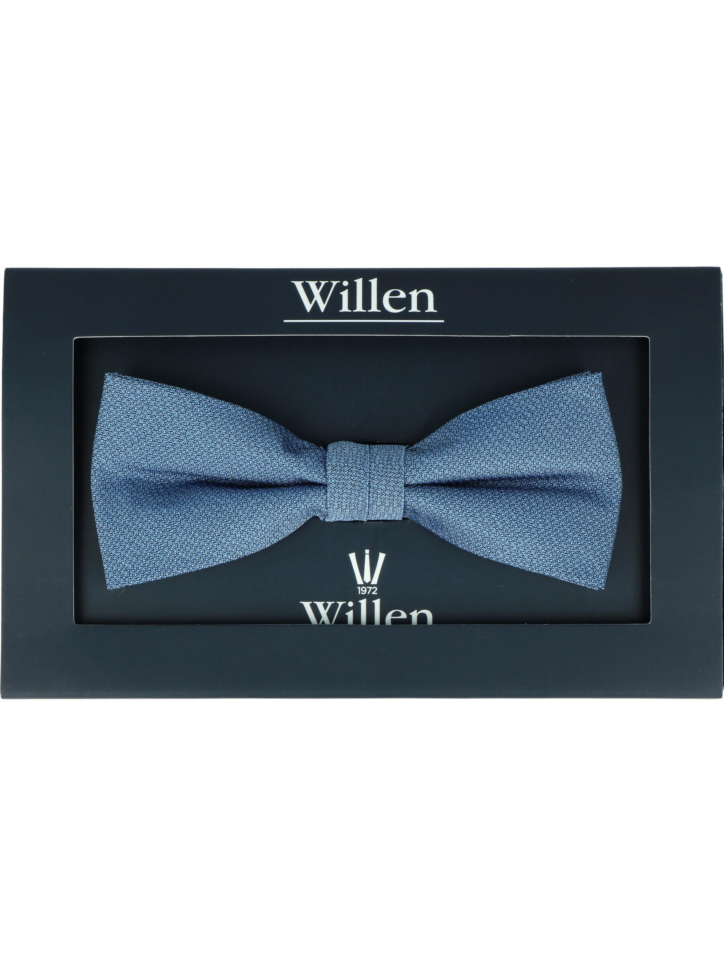 WILLEN Bow Tie 'Uni Struktur' in Blue