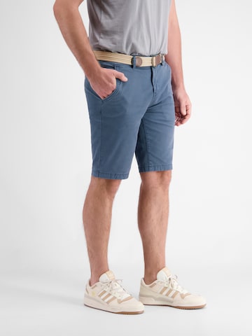 LERROS Slimfit Chinoshorts in Blau