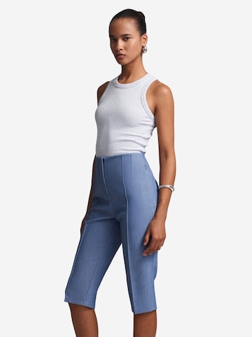 Slimfit Pantaloni con piega frontale 'Shorts' di Dilvin in blu