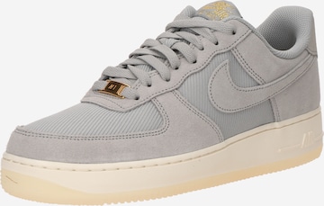 Baskets basses AIR FORCE 1 07 LV8 gris fume 38 5