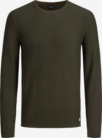 Pullover 'Carlos' di JACK & JONES in verde: frontale