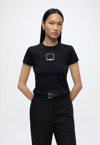 T-shirt KARL LAGERFELD JEANS en noir : devant