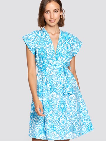 FRESHLIONS Summer Dress 'Derya' in Blue: front