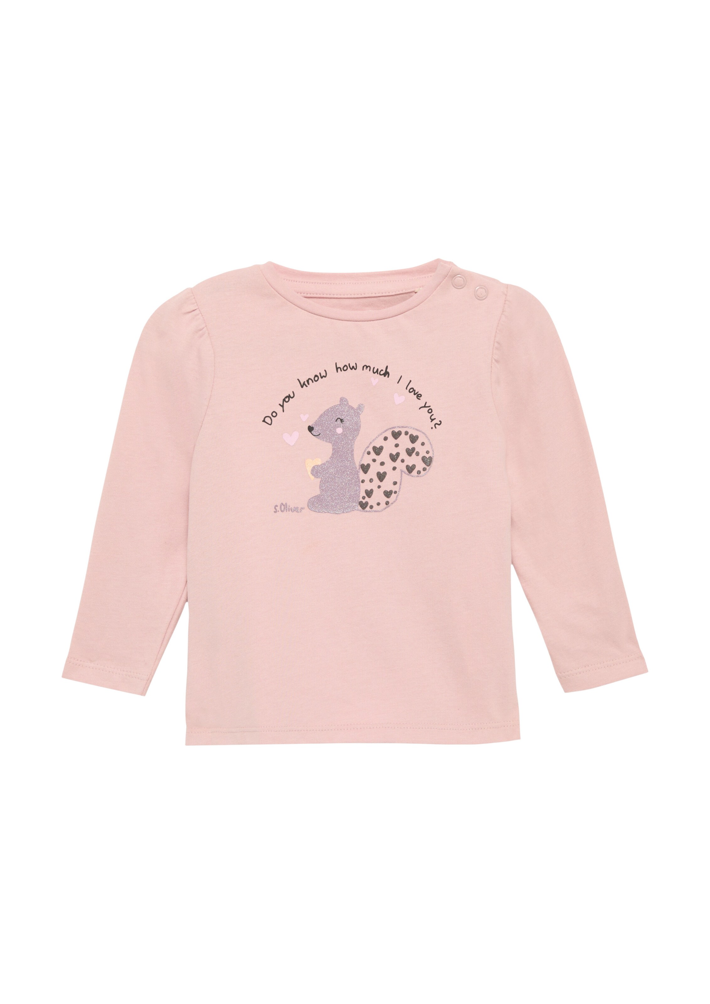 T-Shirt s.Oliver en rose : devant
