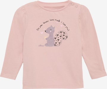 s.Oliver Shirt in Pink: front