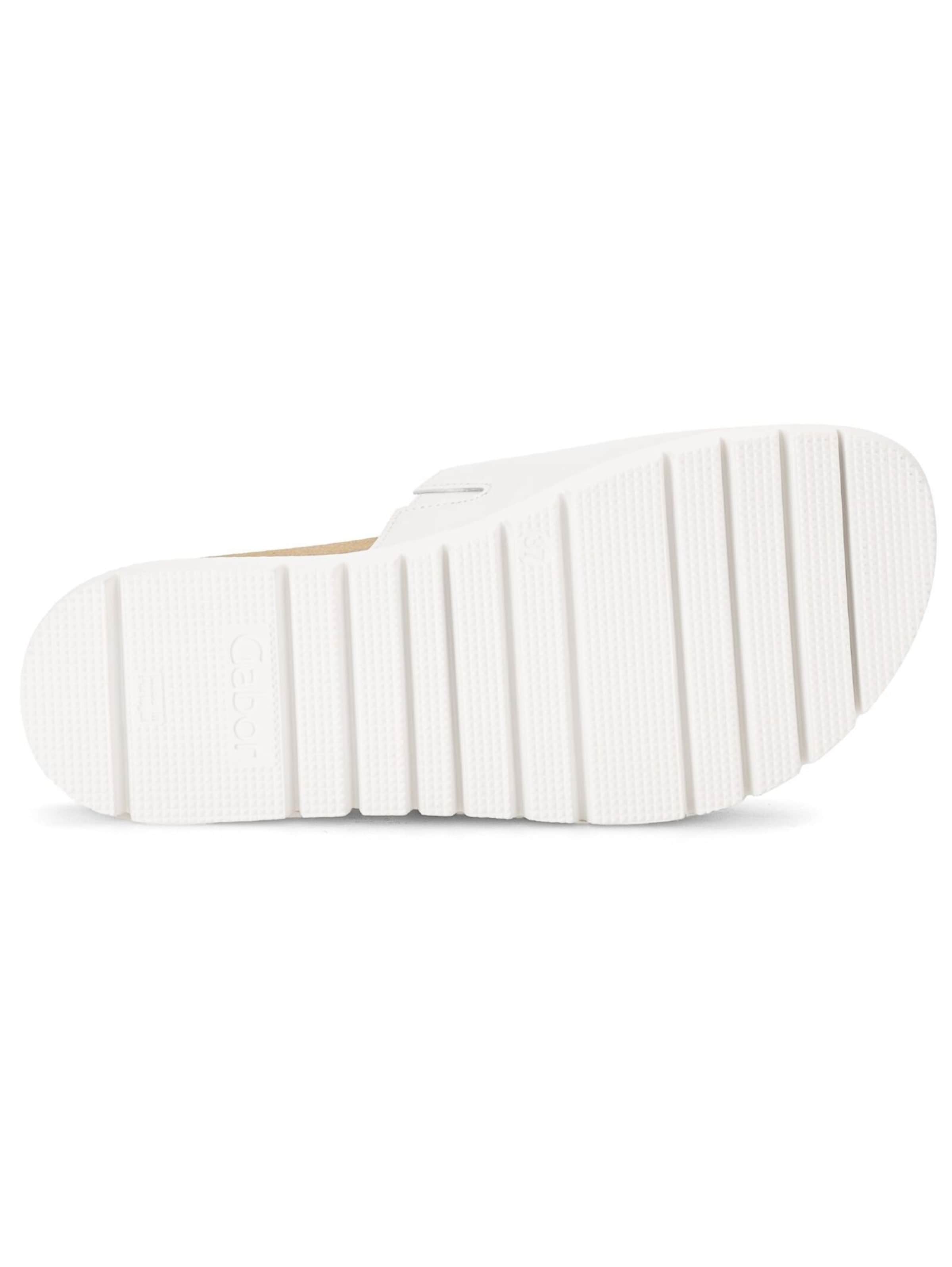 Zoccoletto di GABOR in bianco