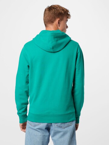 LEVI'S ® - Regular Fit Sweatshirt 'Original Housemark Hoodie' em verde