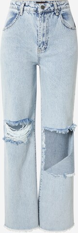 Misspap Regular Jeans in Blauw: voorkant