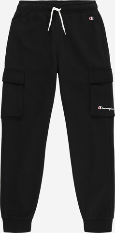 Champion Authentic Athletic Apparel Zúžený Kalhoty 'Classic' – černá: přední strana
