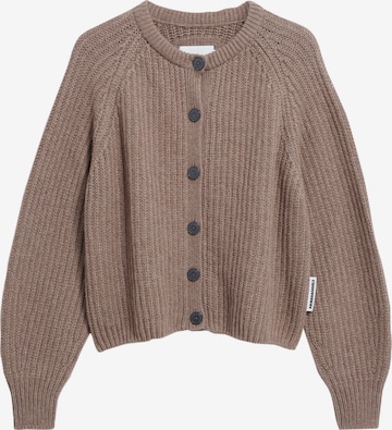 Cardigan ARMEDANGELS en beige : devant