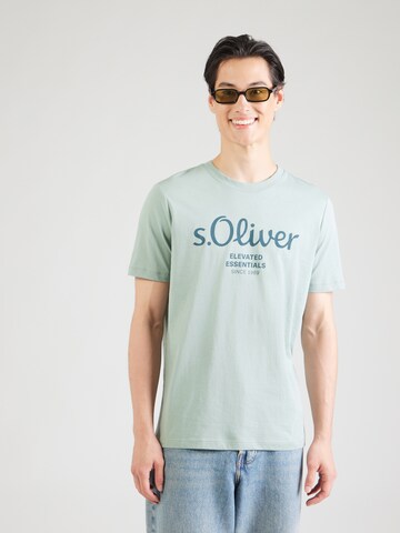 s.Oliver T-Shirt in Grün: Vorderseite