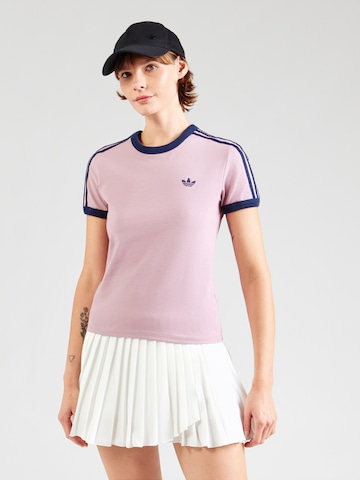 ADIDAS ORIGINALS - Camiseta en lila: frente