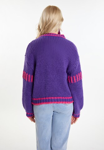 IZIA Sweater 'Hoona' in Purple