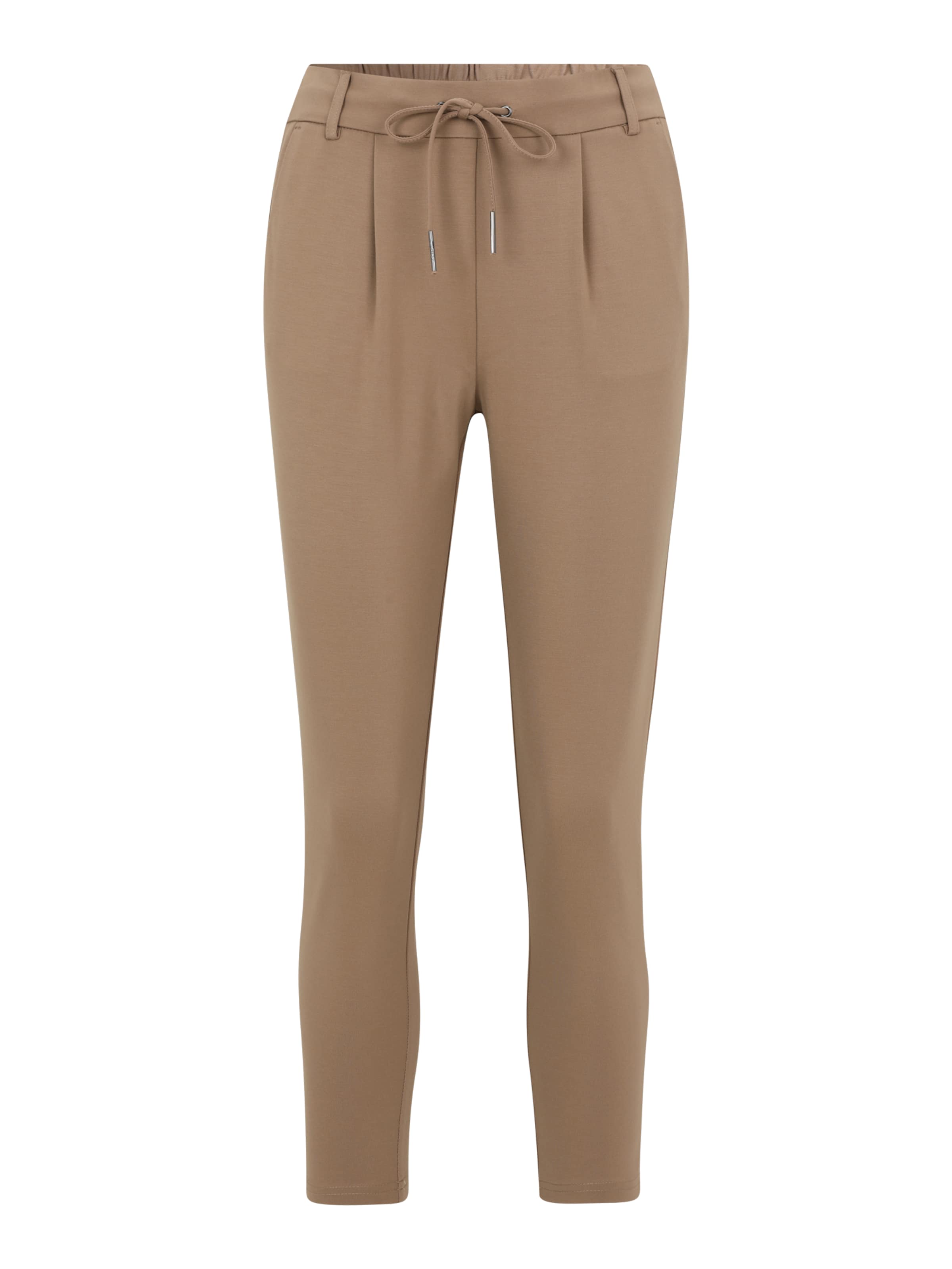 Pantalon à pince 'ONLPOPTRASH' Only Petite en marron : devant