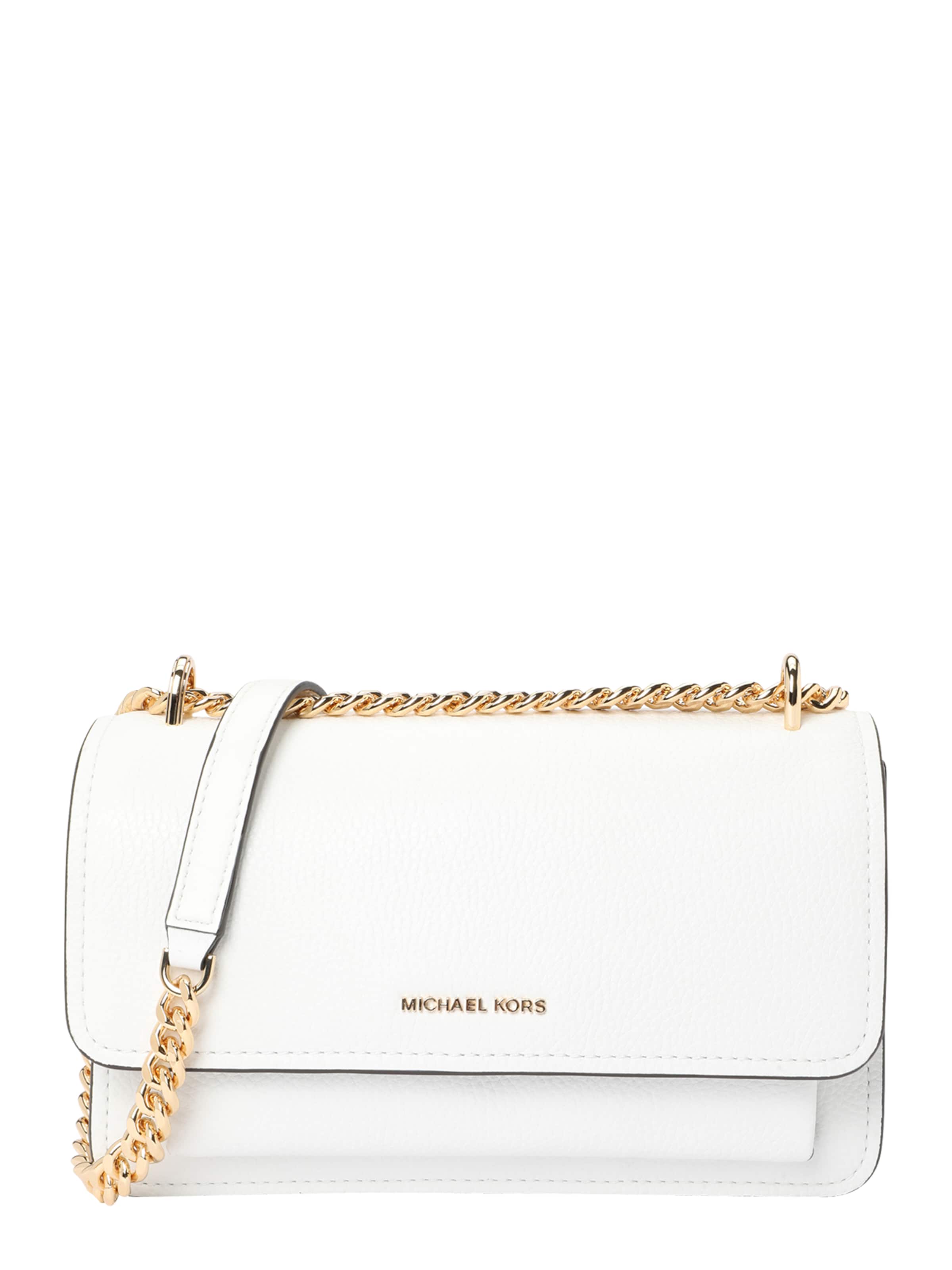 MICHAEL Michael Kors - Mala de ombro 'Claire' em branco: frente