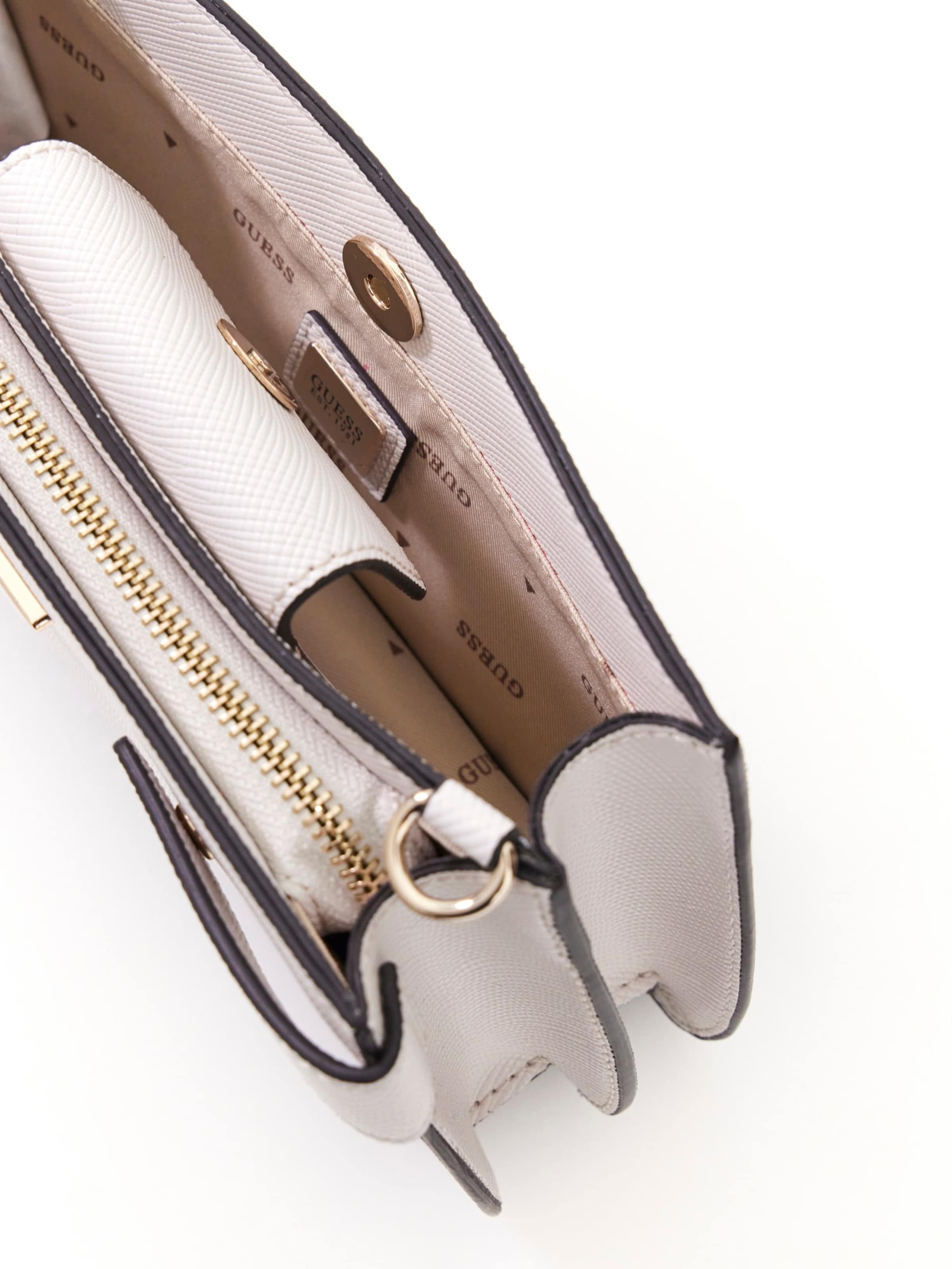 GUESS Чанта с презрамки 'SERENOVA' в бяло