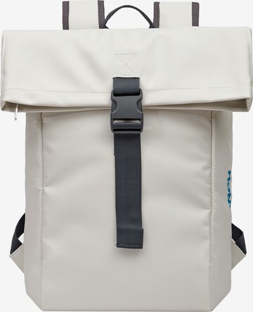 BREE Backpack in White: front