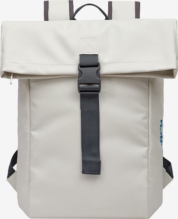 BREE Backpack in White: front