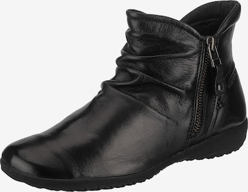 JOSEF SEIBEL Ankle Boots 'Naly' in Black: front