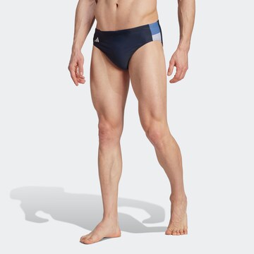 Maillot de bain de sport ADIDAS PERFORMANCE en bleu : devant