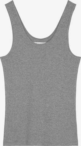 Marc O'Polo Tanktop ' Iconic Rib ' in Grau: predná strana