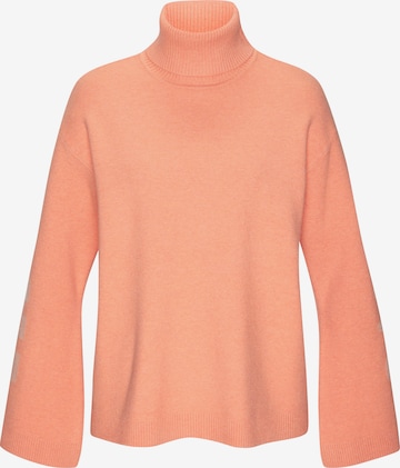 Elbsand Pullover in Orange: Vorderseite