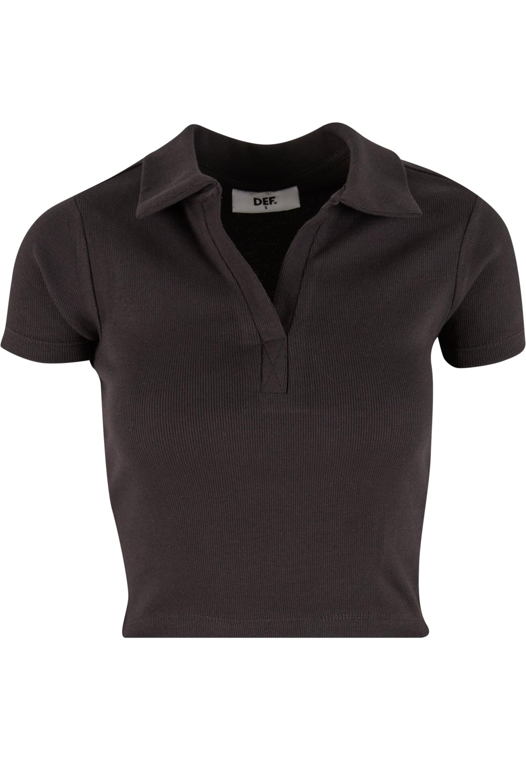DEF Tričko – černá: přední strana