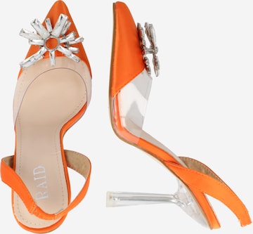 Raid Slingpumps i orange