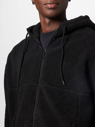 WEEKDAY Fleece jacket 'Jim' in Black